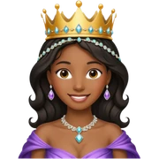 princesa negra sticker