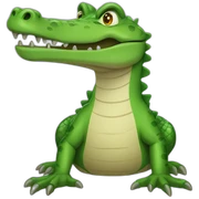 crocodile sticker