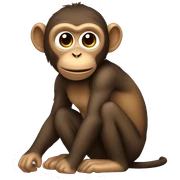 monkey sticker