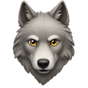 Wolf sticker