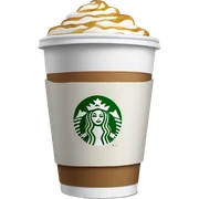 Starbucks cup sticker