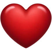 Dark red heart sticker