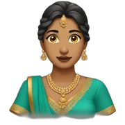 Desi outfit sticker