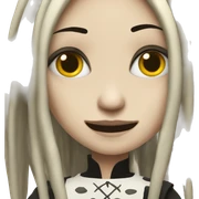 Alice madness with dreadlocks  sticker