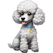 poodle poor sticker