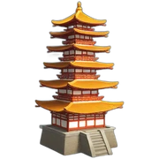 Pagode sticker