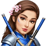 Samurai Warrior sticker