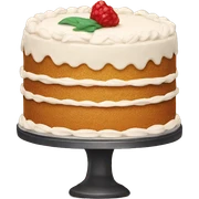 Cake sticker