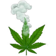 Smoke weed sticker