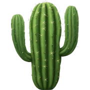 western cactus  sticker