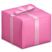 Pink packaging  sticker
