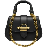 fancy black shoulder bag prada sticker