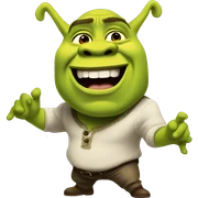 Shrek twerking sticker