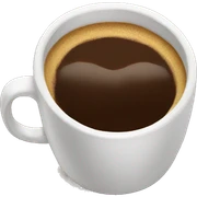 Coffee sticker