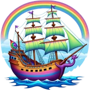Ship of fools Grateful Dead  sticker