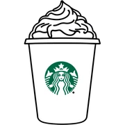 Starbucks cup  sticker