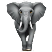 Elephant wearing high heels sticker