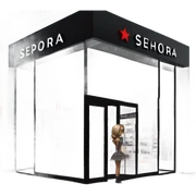 Front of sephora sticker