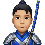 Steadfast Samurai sticker