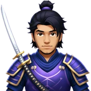 Mystic Samurai sticker