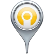 location pin sticker
