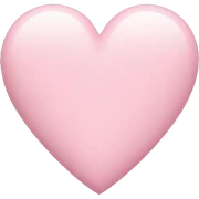 Pastel pink Heart sticker