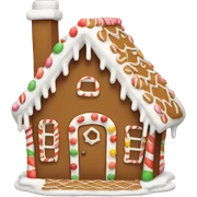 gingerbread house sticker