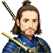 Samurai Strategist sticker
