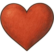 ghibli style heart sticker
