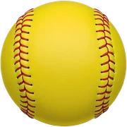 Softball sticker