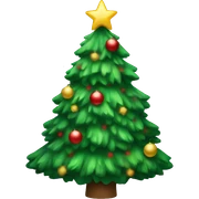 christmas tree sticker