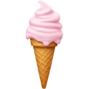 Light Pink Ice Cream sticker