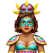 Luchador sticker