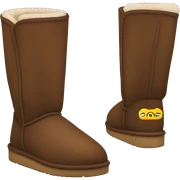 Brown uggs sticker