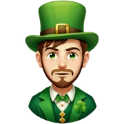 Sad Leprechaun sticker