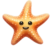 Starfish sticker