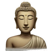 Buddha sticker