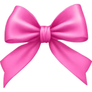 bow pink sticker