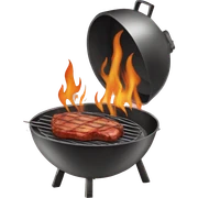 Barbecue sticker