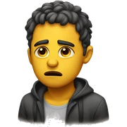 Sad sticker