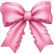 Pink coquette bow  sticker