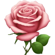 Rose sticker