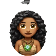 Moana necklace  sticker