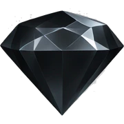 Black diamond sticker
