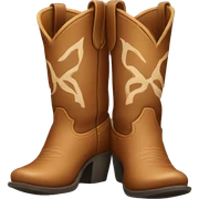cowgirl boots sticker