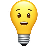 Bulb sticker