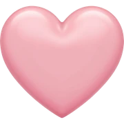 pastel pink heart sticker