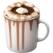 hot chocolate  sticker