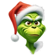 the grinch sticker