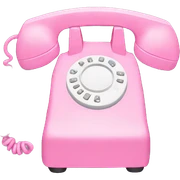 Pink phone sticker